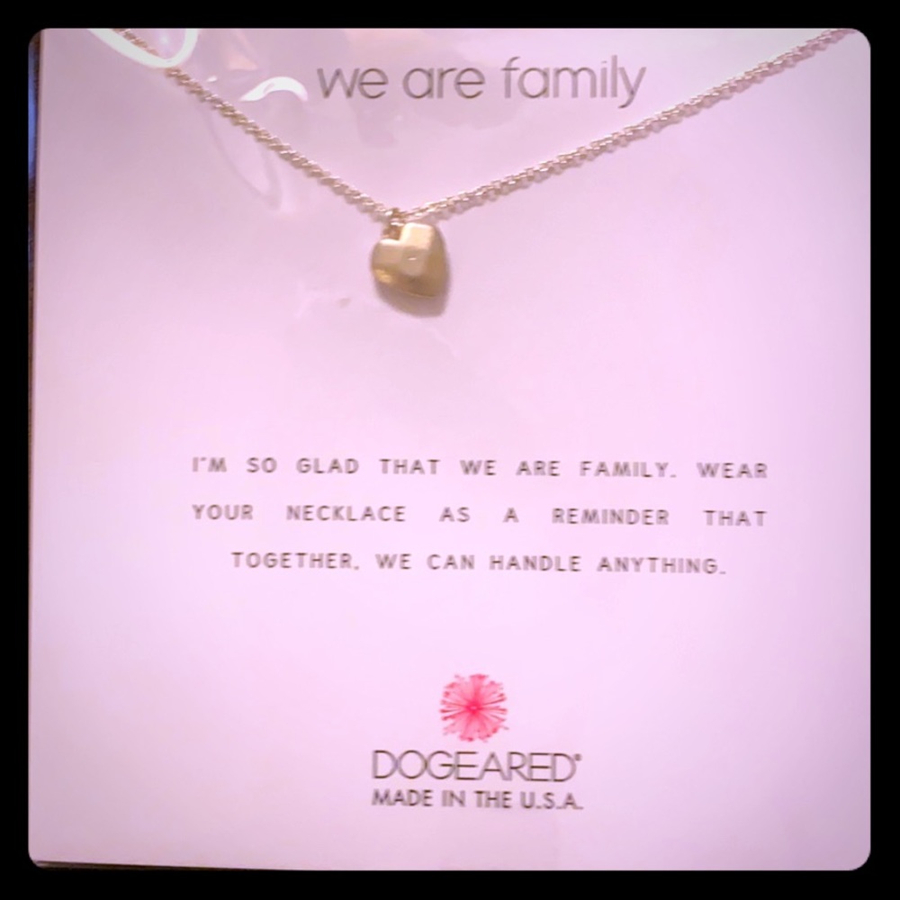 Dogeared We Are Family Necklace